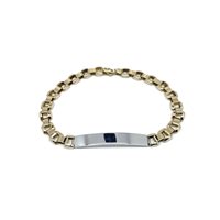 Bracciale Breda Gioielli Uomo in Oro giallo 9KT 6.6 S 7.9